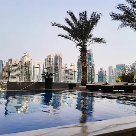 Апартаменты Damac Heights By Fendi Дубай Экстерьер фото